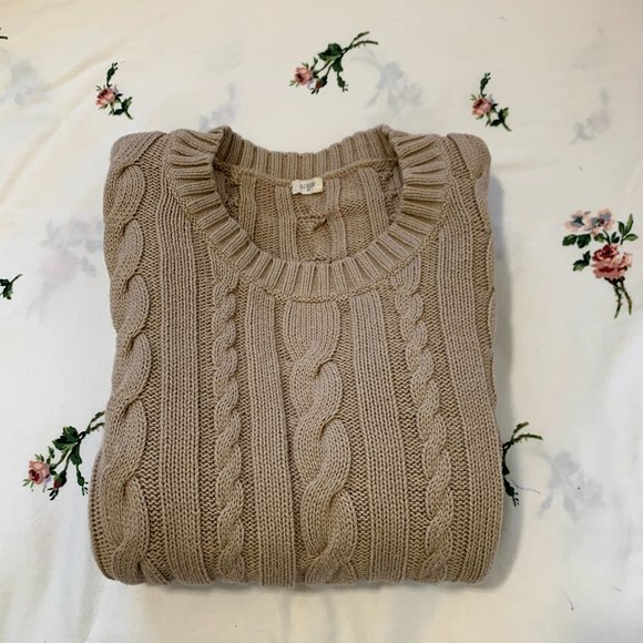 J. Crew Beige Sweater - Picture 5 of 6